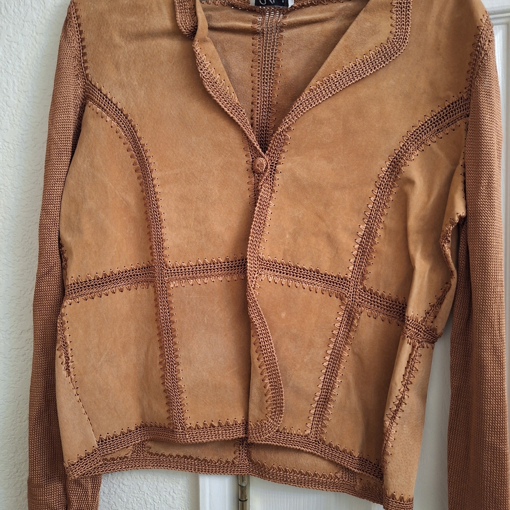 Tan Suede Women's Jacket